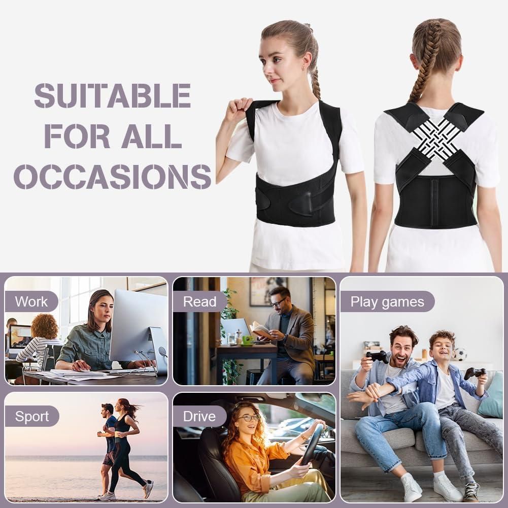 Unisex Adjustable Back Posture Corrector