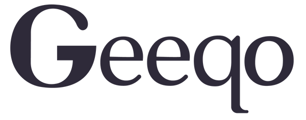 Geeqo logo on a white background
